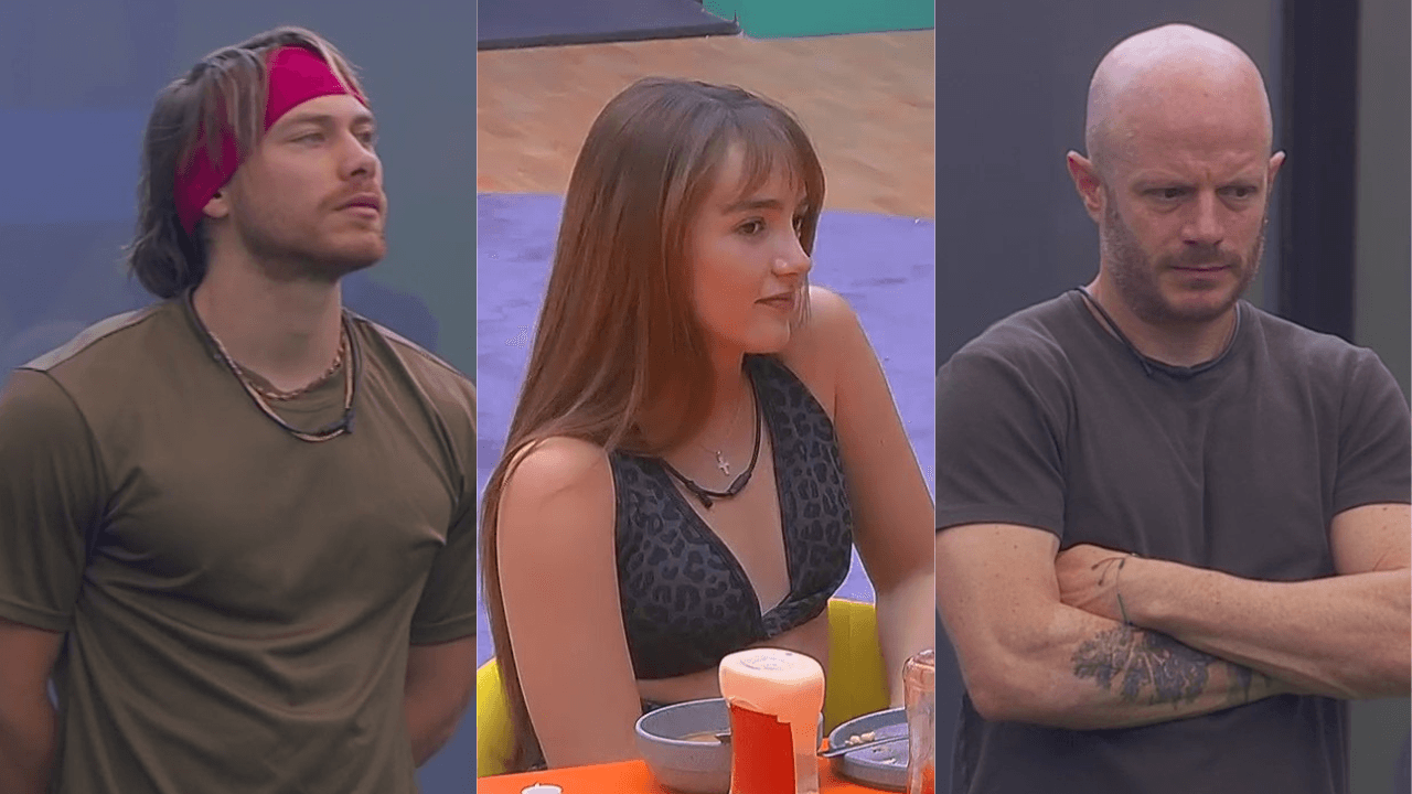 Aldo de Nigris defiende a Elaine Haro de Facundo y Shiky; se molesta y los encara, ellos le contestan 
