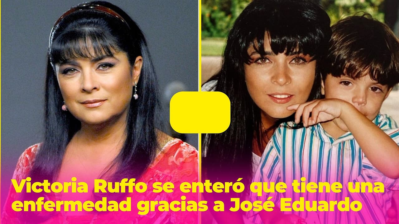 Victoria Ruffo se enteró que vive con una enfermedad gracias a José Eduardo: así cambió su vida