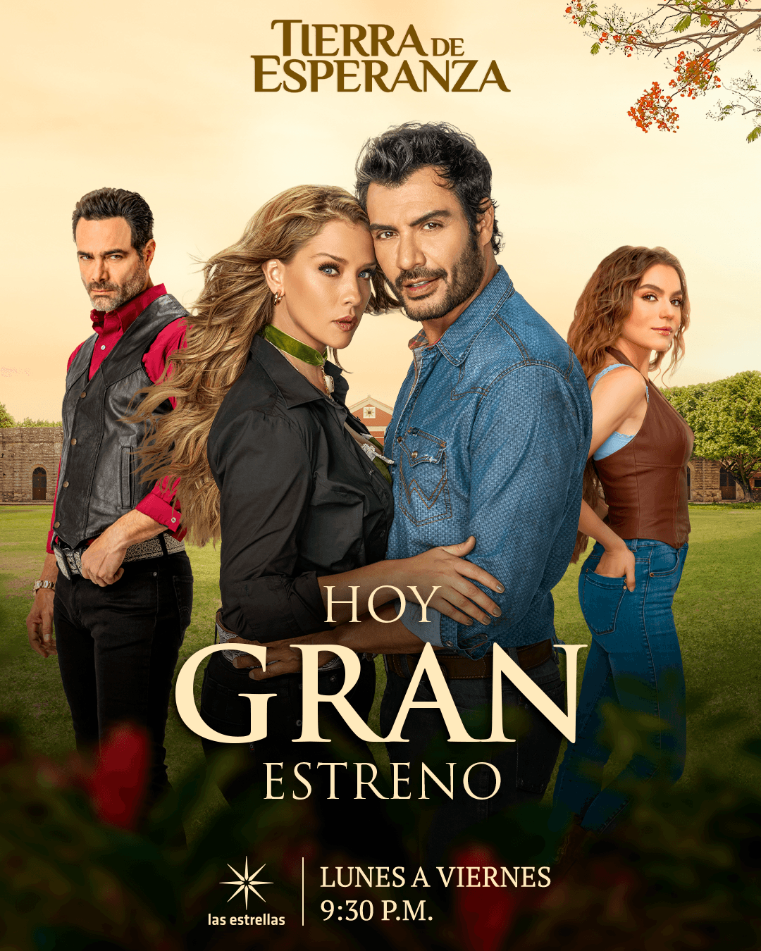 Conoce a las parejas reales del elenco de la telenovela ‘Tierra de esperanza’