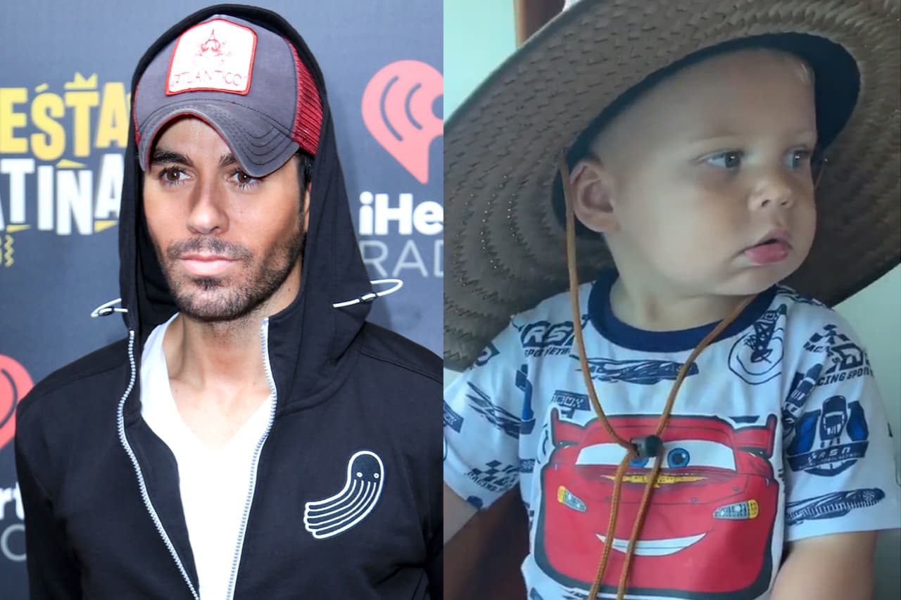 “Creo que tiene mis genes”: Enrique Iglesias comparte tierna foto junto a su hijo