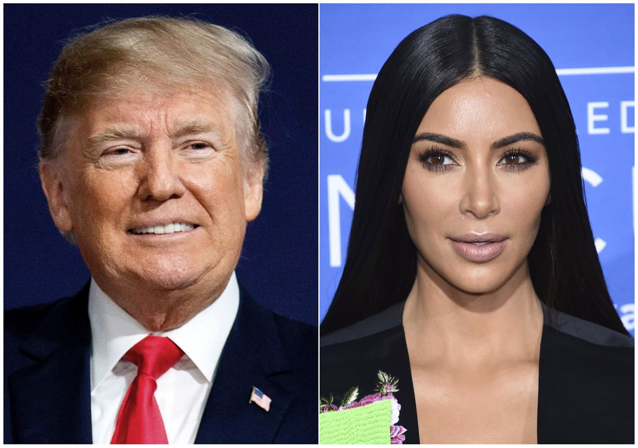 Donald Trump y Kim Kardashian se reunieron en la Casa Blanca