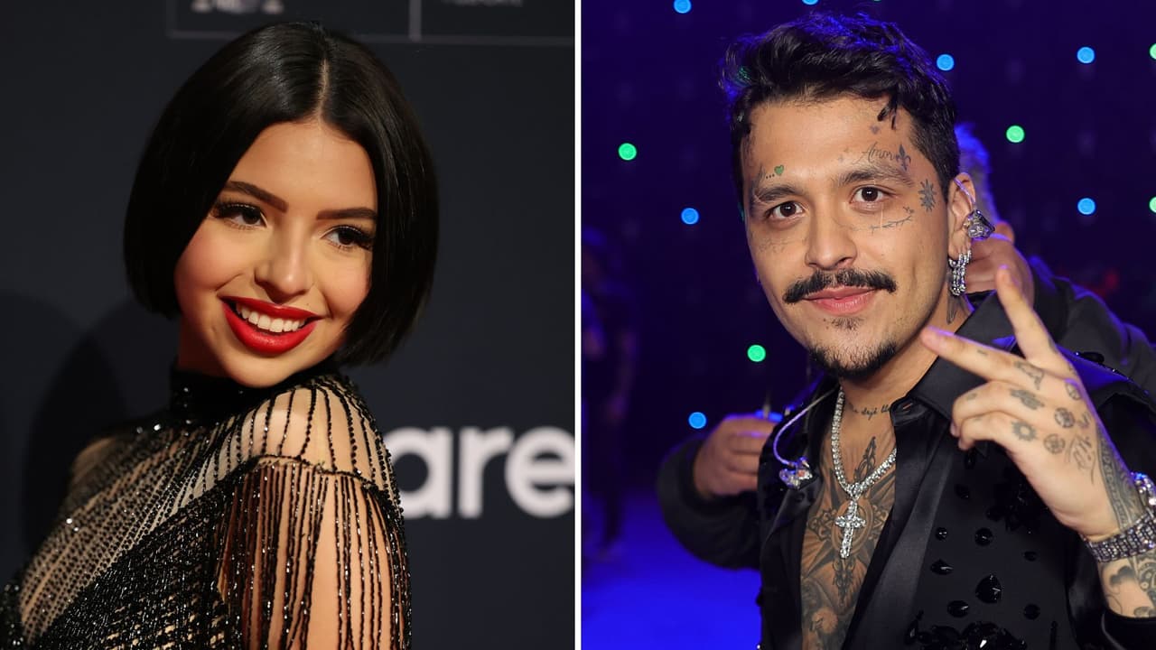 Ángela Aguilar y Christian Nodal por fin confirman que son novios: posan por primera vez besándose 