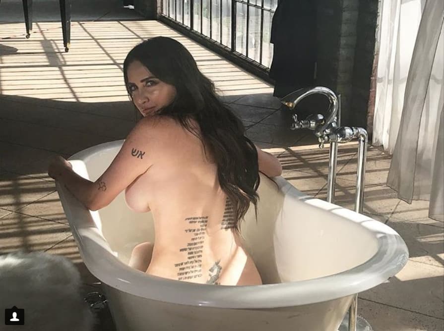 Celia presume de nuevo su figura