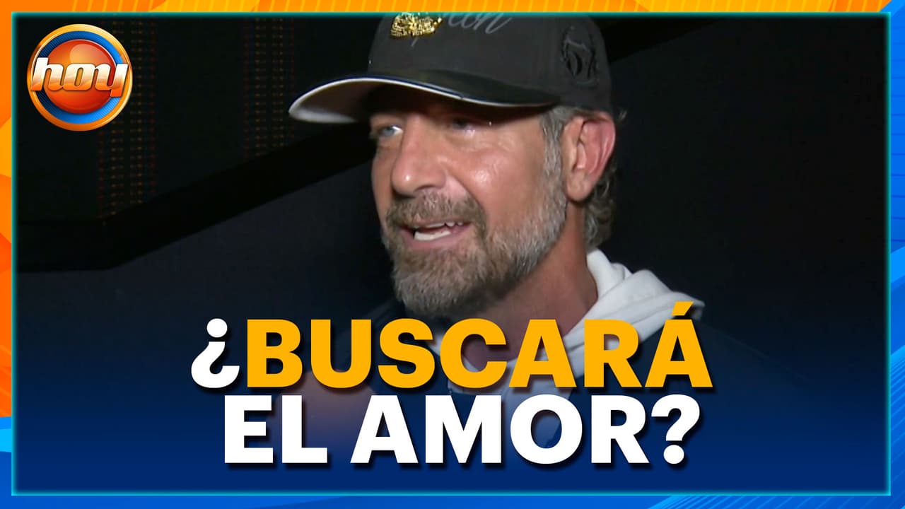 Gabriel Soto REVELA si encontrar pareja está entre sus propósitos de Año Nuevo