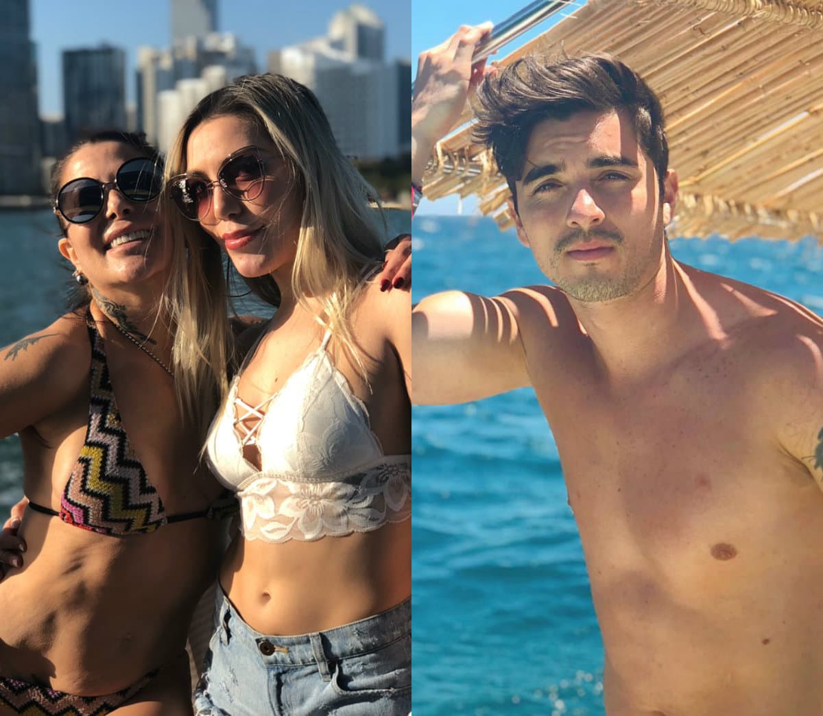 Se revela fotografía de Alejandra Guzmán con exnovio de Frida Sofía en la playa