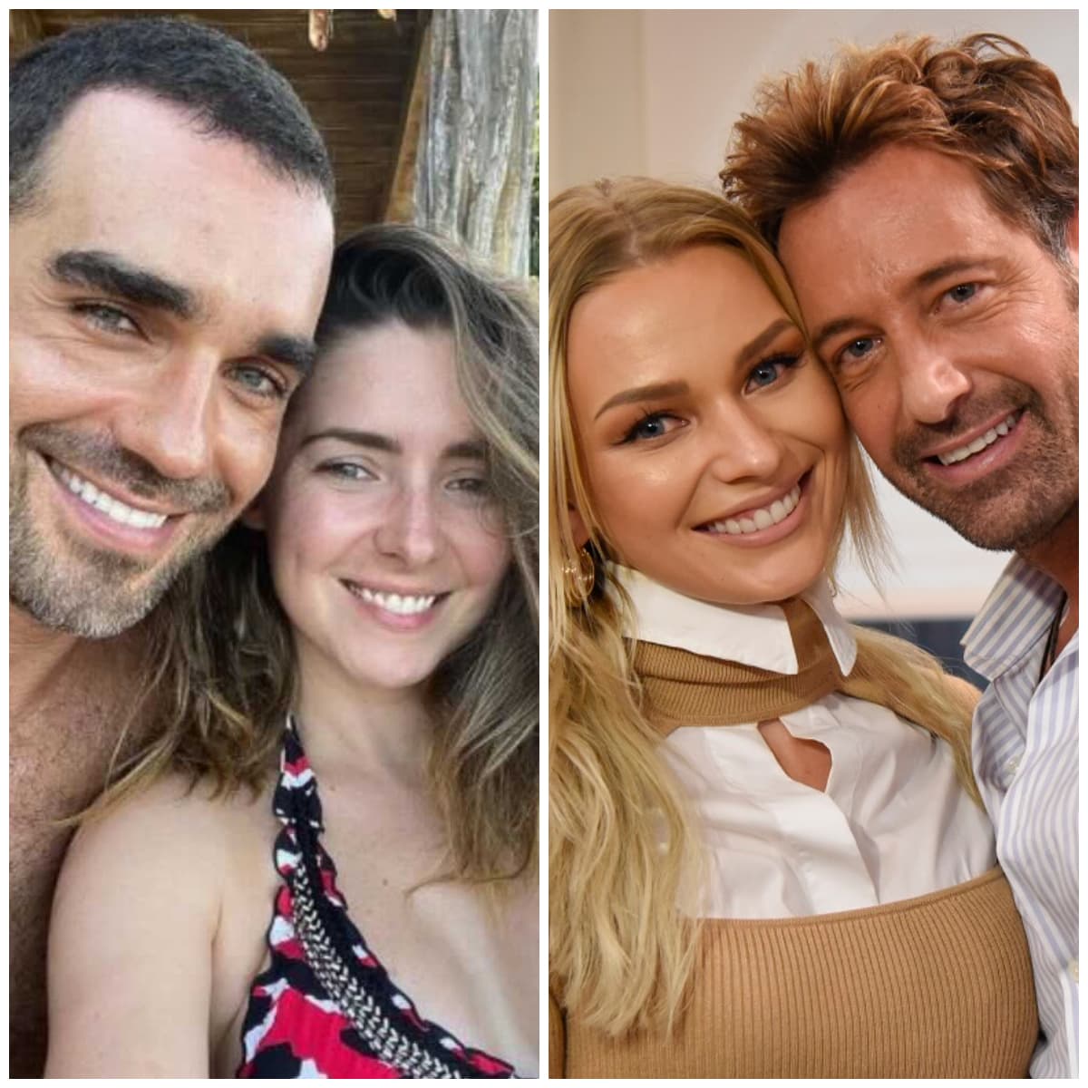 Ariadne Díaz con Marcus Ornellas y Gabriel Soto con Irina Baeva