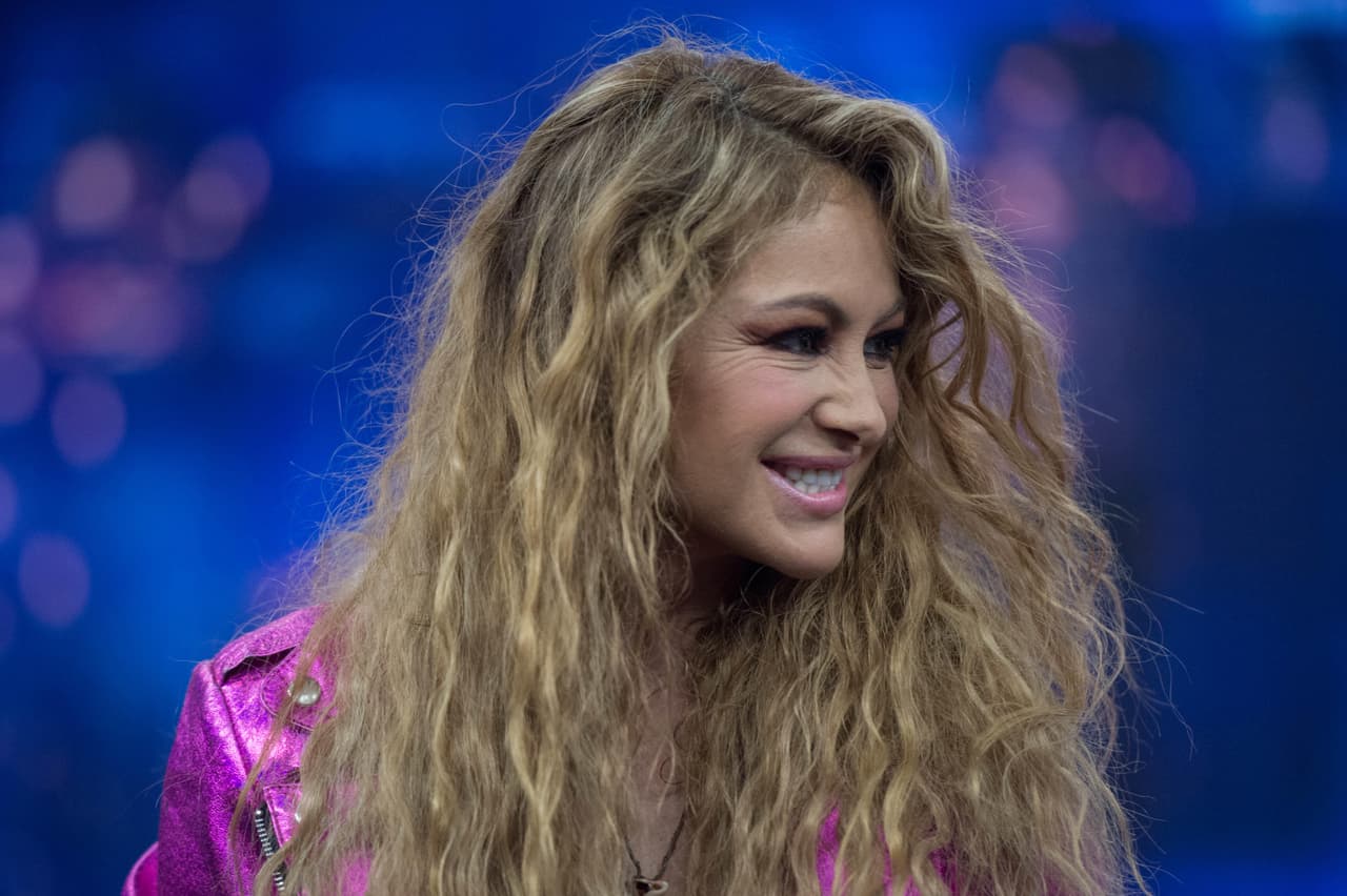Paulina Rubio anda con todo en la promoción de su nuevo disco pero llamó la atención ver su cara un poco diferente.