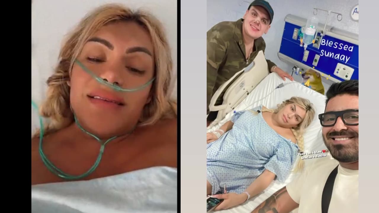 Así reaparece Wendy Guevara tras cirugía de emergencia