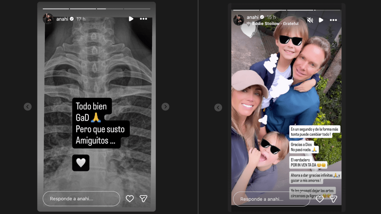 Anahí sufre accidente: revelan imágenes del momento y hace conmovedora promesa a sus pequeños hijos