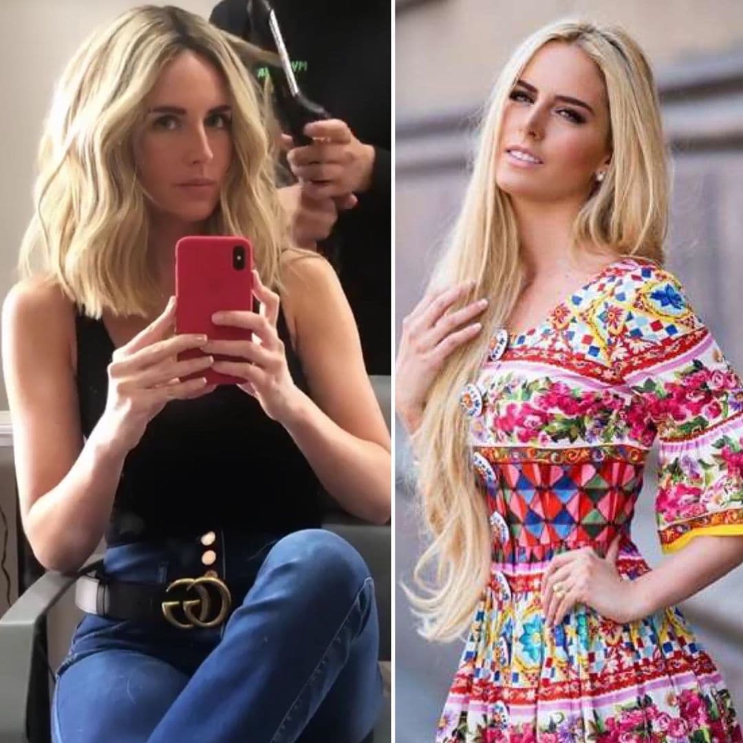A través de sus historias, la novia del expresidente Enrique Peña Nieto compartió una fotografía en la que aparece sentada mientras que su estilista se encargada de terminar su corte, cuya diapositiva fue retomada por otros medios como ‘Despierta América’.
