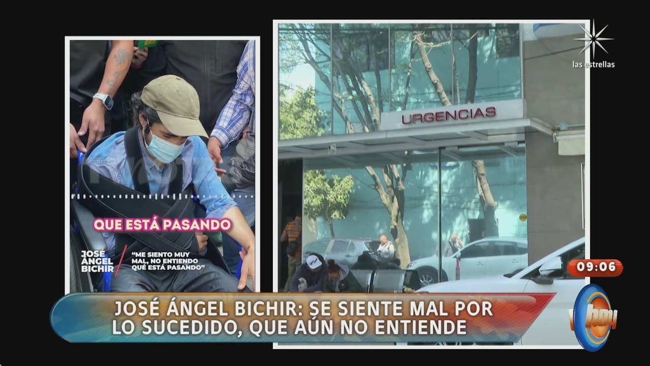 Hoy publica primeras palabras e imágenes de José Ángel Bichir tras hospitalización por caer de un tercer piso; conductoras reaccionan