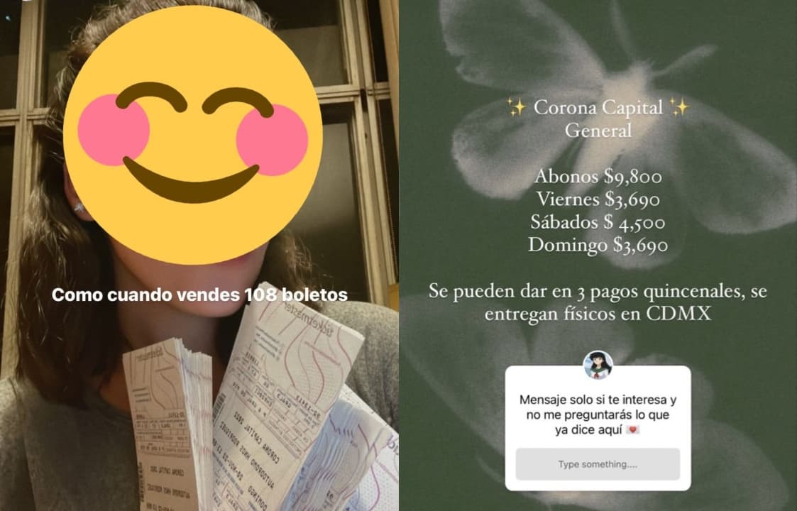 Joven desata críticas por revender 108 boletos para el Corona Capital