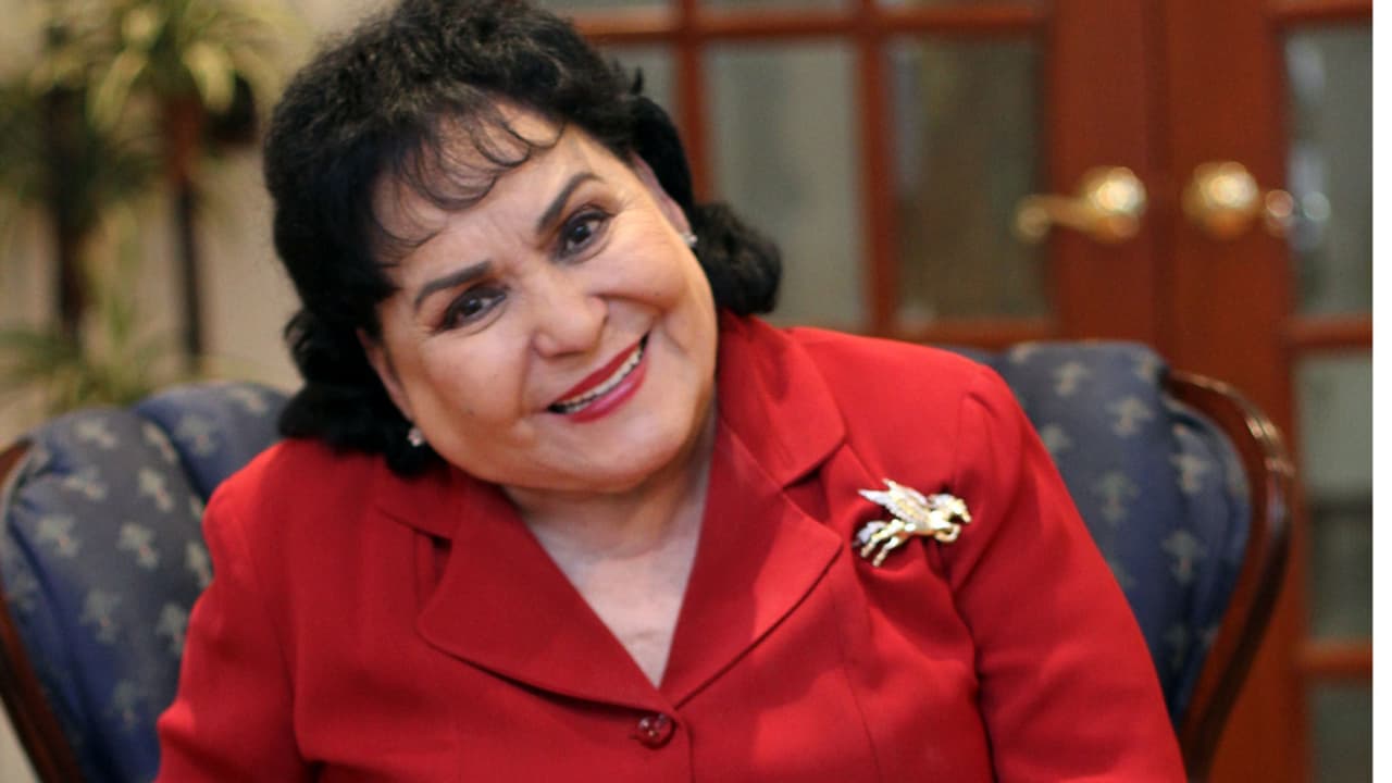 La primera actriz mexicana Carmen Salinas en imagen de archivo.