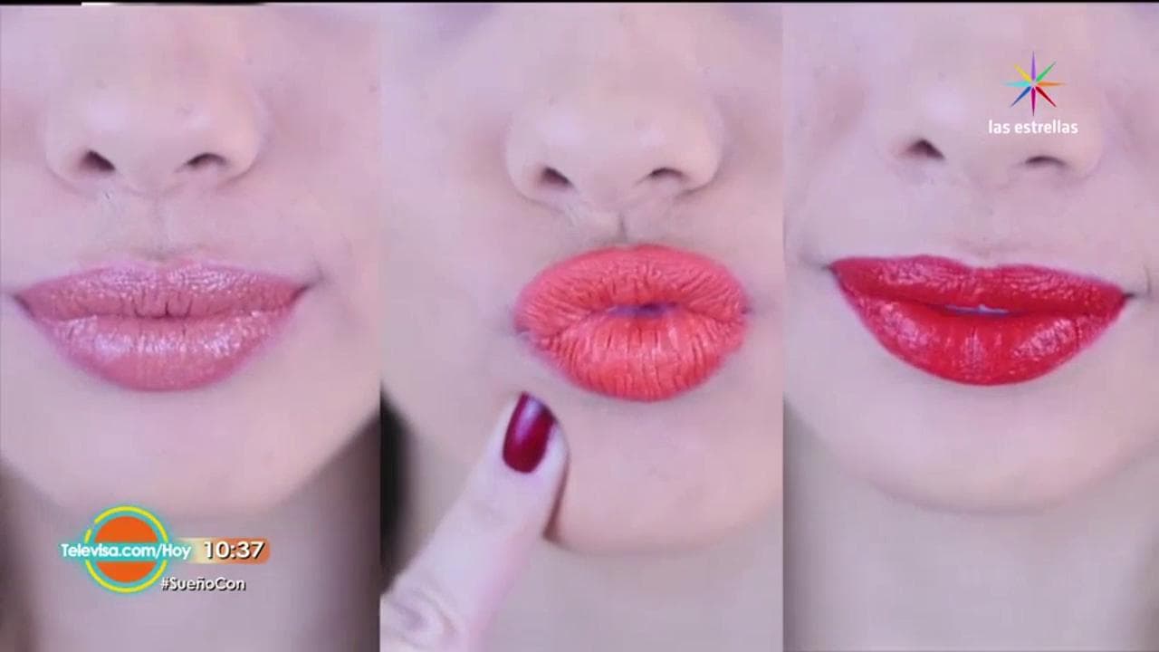 Checa cómo lucir unos atractivos labios