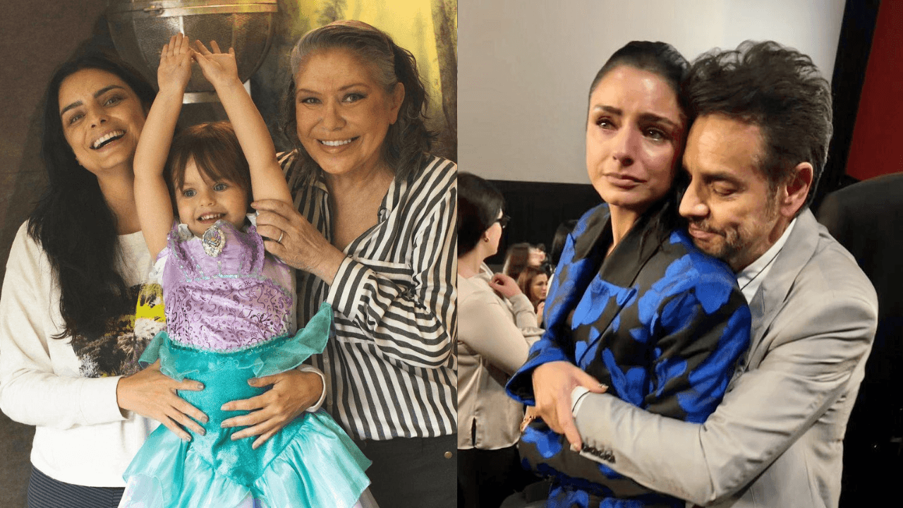 Eugenio Derbez publica foto junto a Aislinn Derbez tras la muerte de su mamá: le hace devastadora promesa 