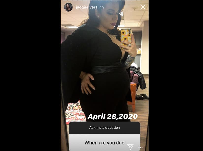 Jacqie Rivera revela la fecha estimada de su parto