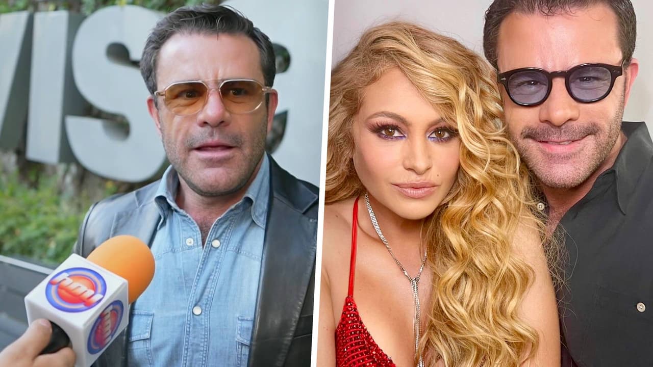 Eduardo Capetillo feliz por su reencuentro con Paulina Rubio: “La queremos mucho”
