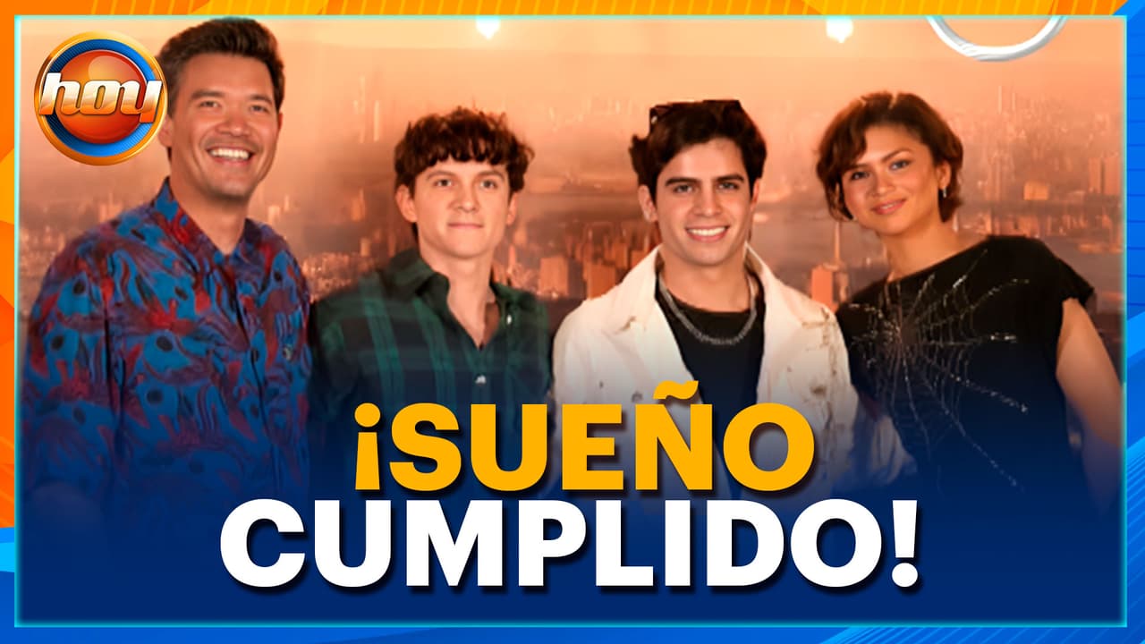 Aarón Mercury CONFIESA lo que Tom Holland y Zendaya le dijeron al conocerse