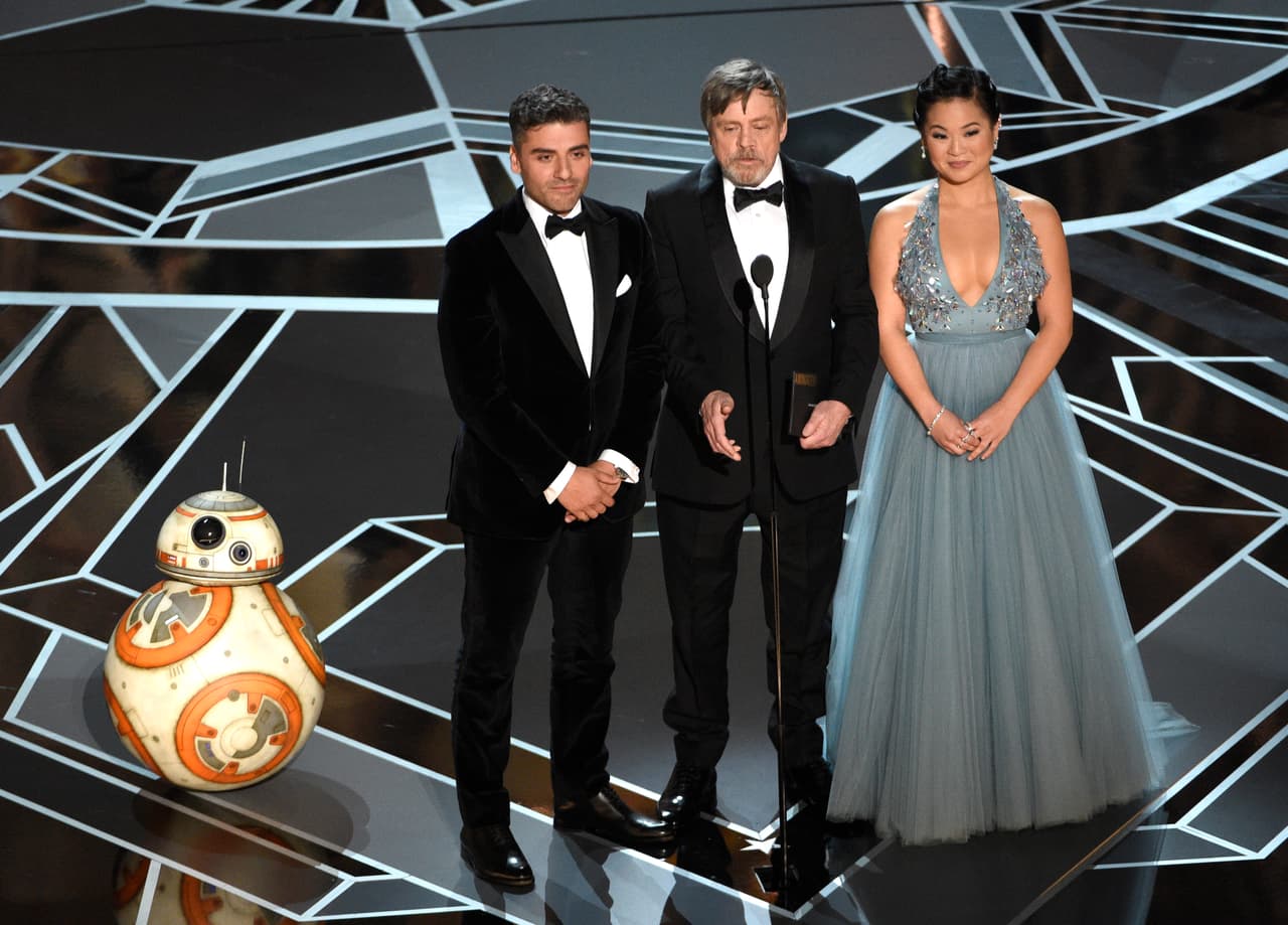 ‘Mejor corto animado’ fue presentado por los protagonistas de ‘Star Wars: Episodio VIII - Los últimos Jedi’.