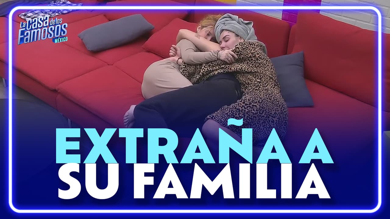 Gala ROMPE en llanto porque extraña a su familia