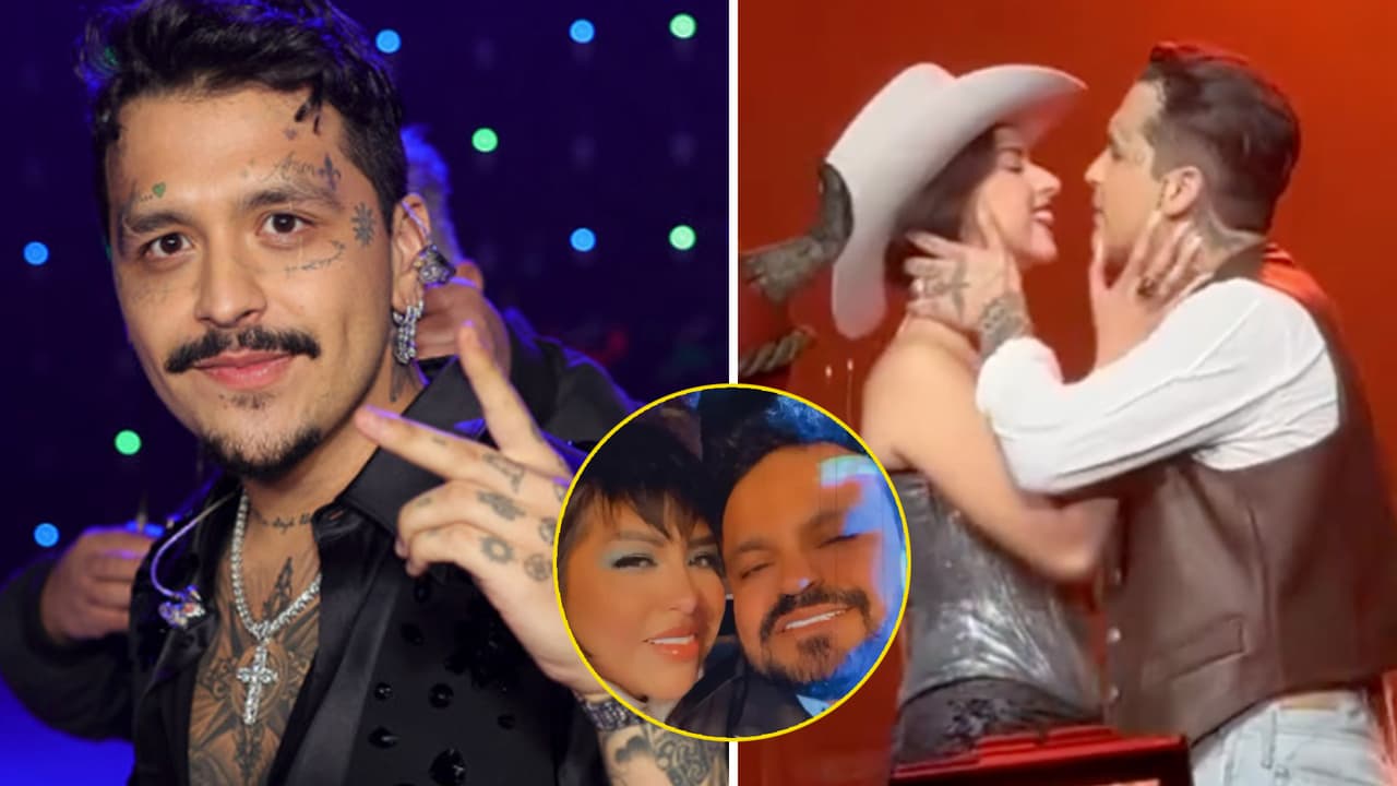 La inesperada reacción del papá de Nodal al ver el beso de su hijo con Ángela Aguilar