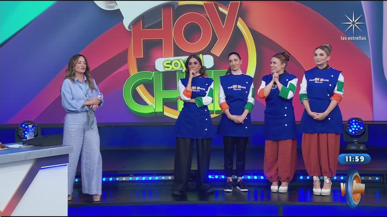 ¿Quién se va de Hoy soy el Chef? Andrea Legarreta revela tabla de posiciones y anuncia que habrá un eliminado 