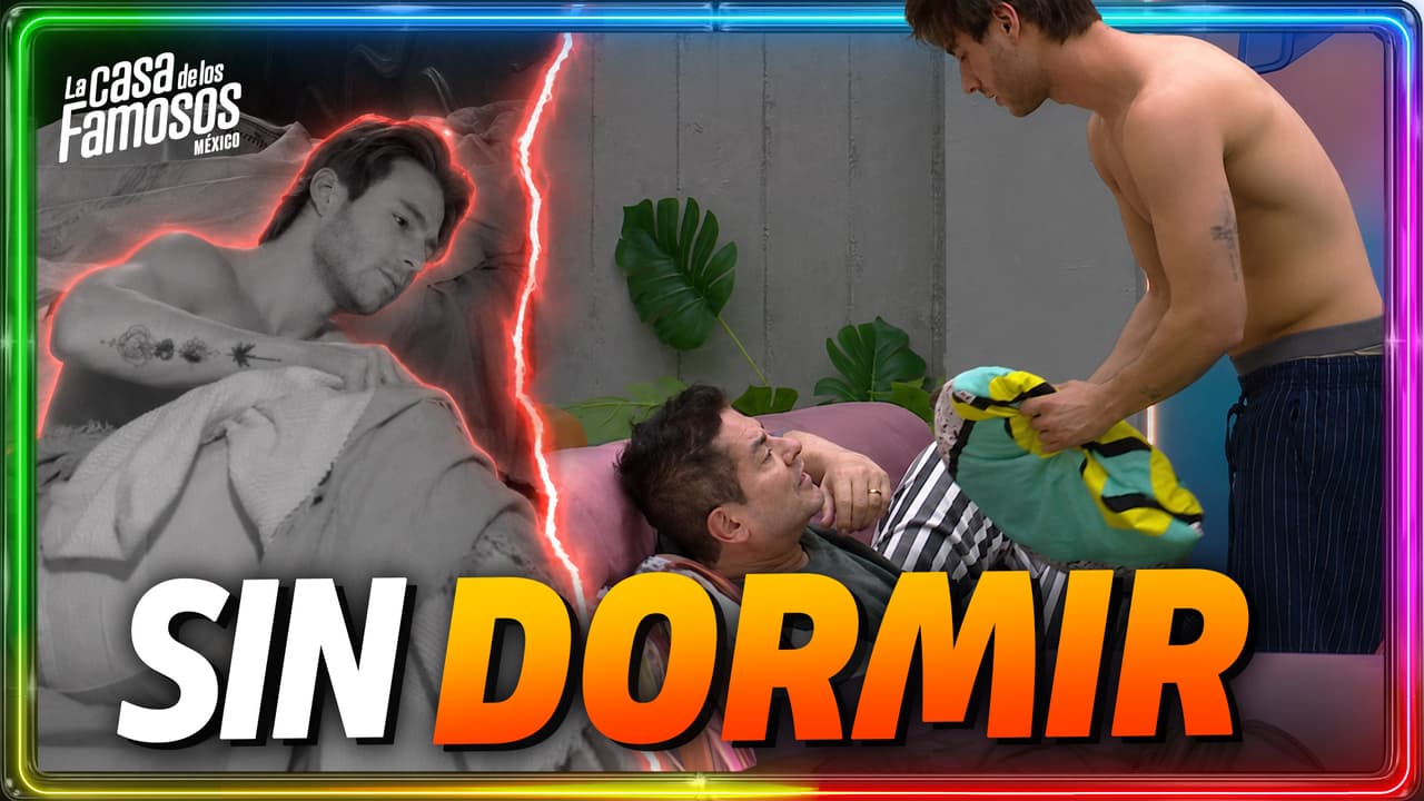 ¡La casa no puede dormir! Luis se despierta y encuentra a Ernesto dormido en la sala