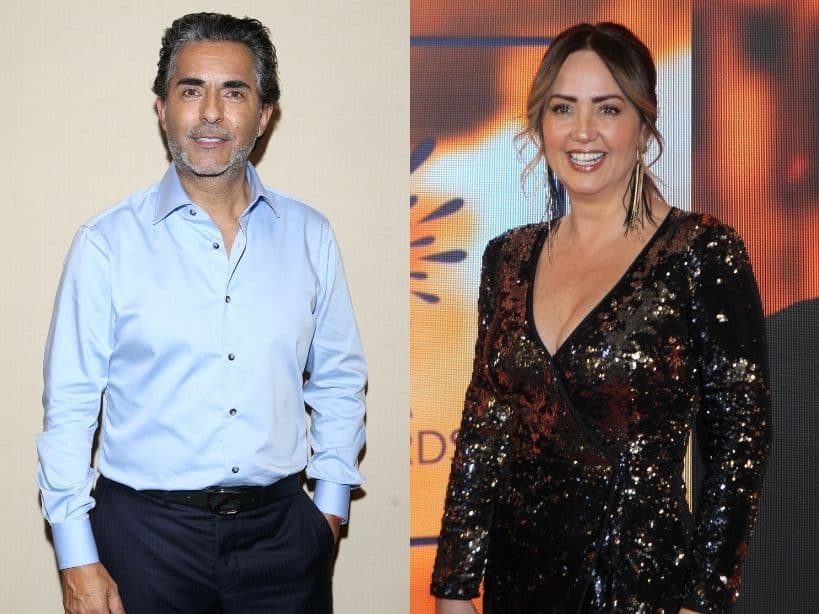 Raúl Araiza defiende a Andrea Legarreta tras su contagio de coronavirus: “No lo adquirió en el cine”