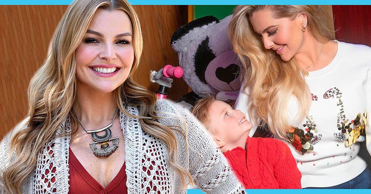 Marjorie de Sousa y su hijo comparten cómo celebraron el Día de Reyes