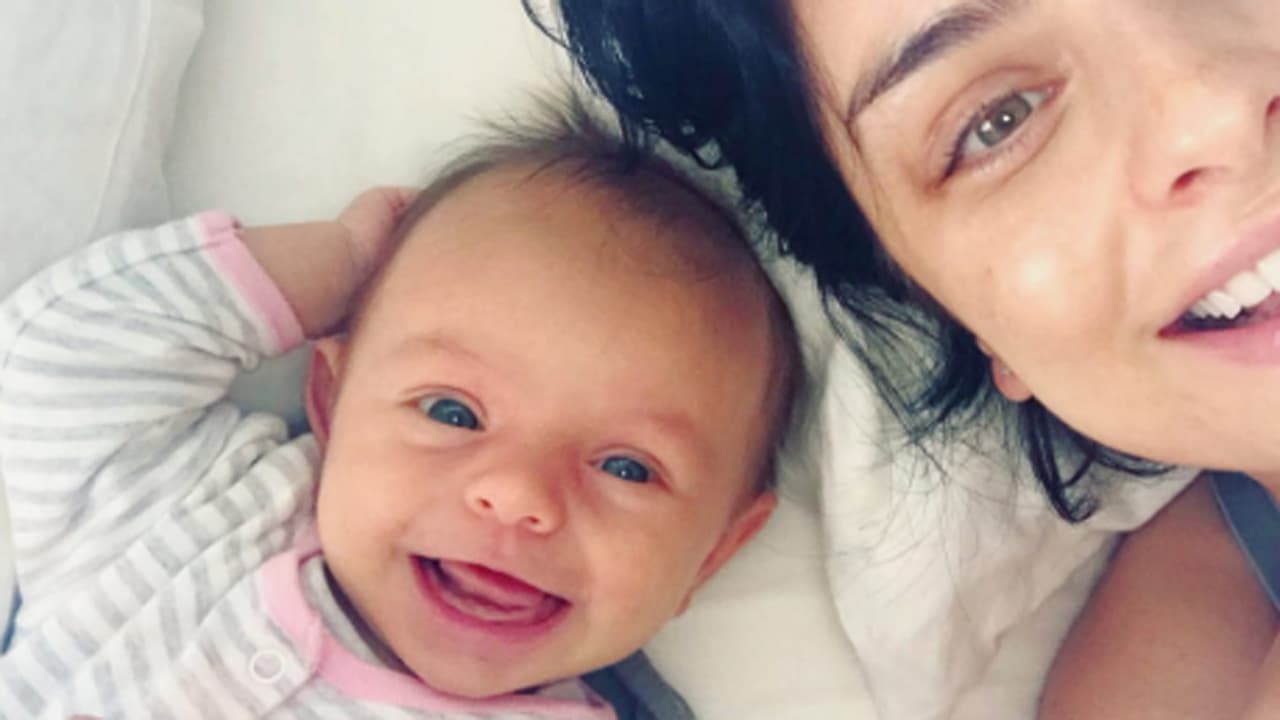 Sus primeras sonrisas fueron captadas en Instagram.