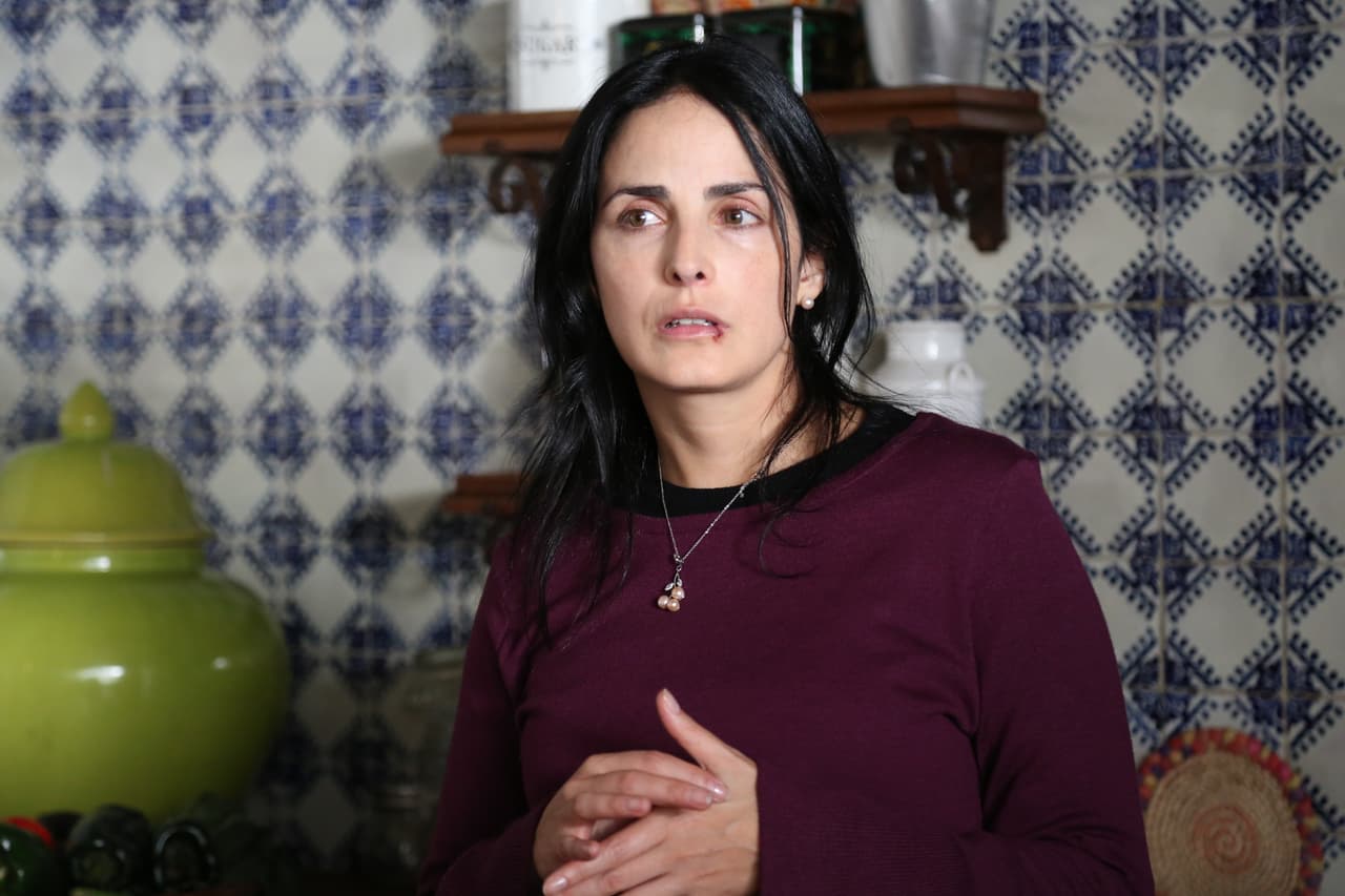 Carlota temía por su vida y la de sus dos hijos.