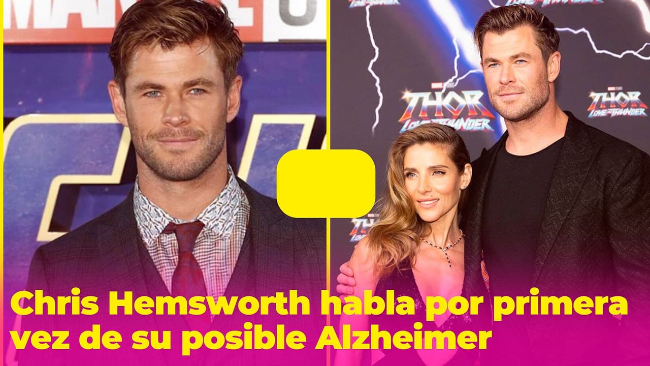 Chris Hemsworth habló por primera vez del Alzheimer que heredó de sus padres: "Quizá acabe contigo"