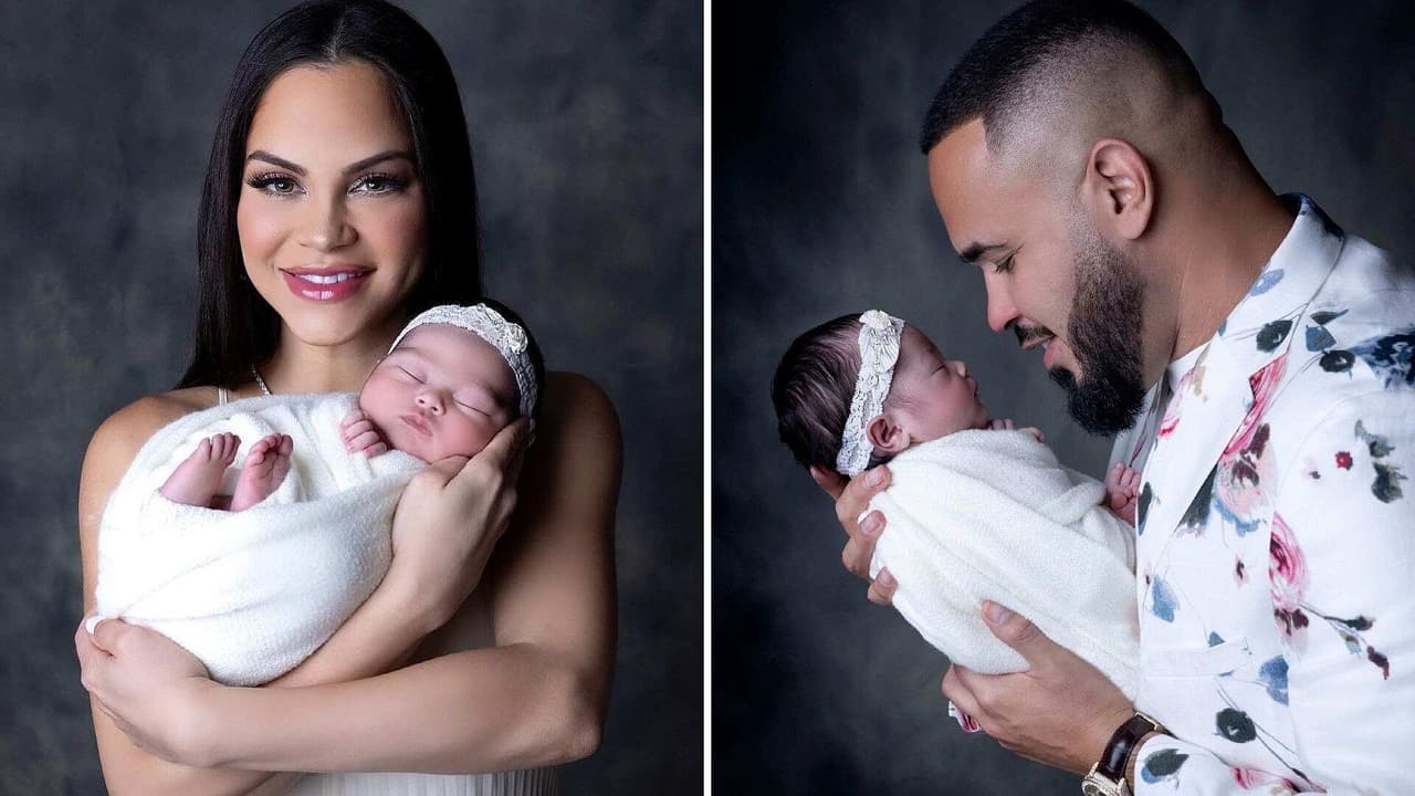 Natti Natasha y su prometido celebran con tierna canción el primer mes de su hija Vida Isabelle