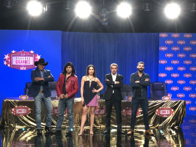 ¡Lupe Esparza, Albertano, Bianca Marroquín, El Flaco Ibañez y Adrián Di Monte serán los jueces de Pequeños Gigantes 2018!