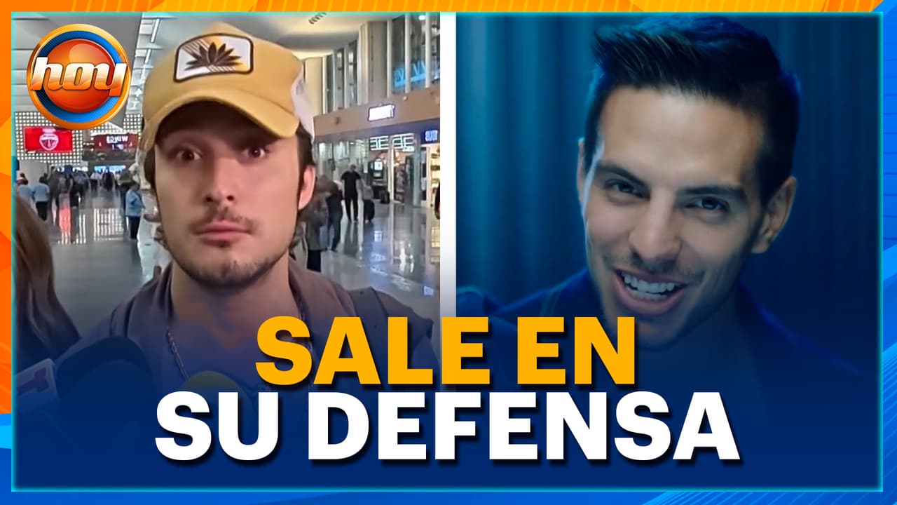 Diego Boneta brinda su apoyo a Vadhir Derbez tras las acusaciones en su contra