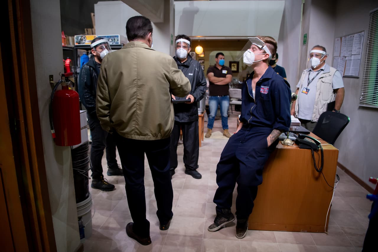 Todos los actores se realizarán la prueba de coronavirus.