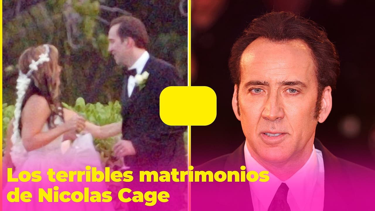Los terribles matrimonios de Nicolas Cage: se arrepintió de casarse con 5 mujeres (con una duró 4 días)