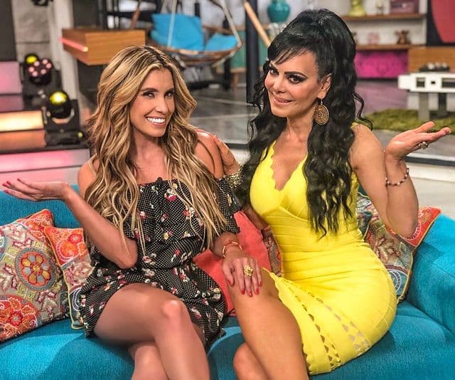 Así fue el día que Andrea Escalona debutó en las telenovelas en brazos de Maribel Guardia