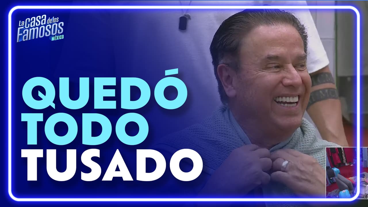 Mario Bezares visita la estética Gomita para cortarse el cabello y... ¡queda mal!