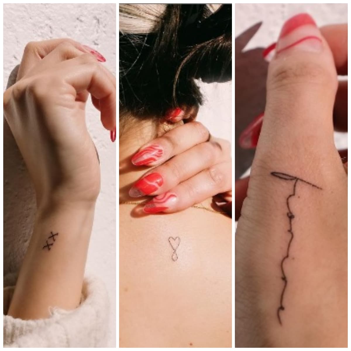 Danna Paola presume sus nuevos tatuajes en la red