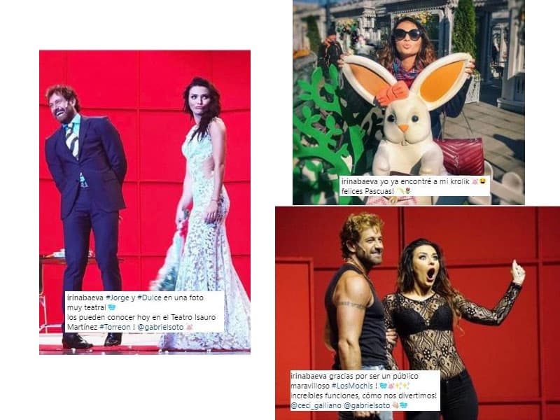 Irina Baeva y los mensajes a Gabriel Soto