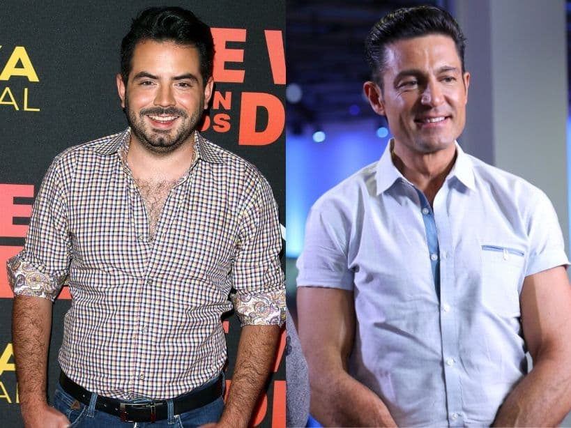 Tras confesar que Fernando Colunga es su padrino, publican fotos de José Eduardo Derbez con el actor