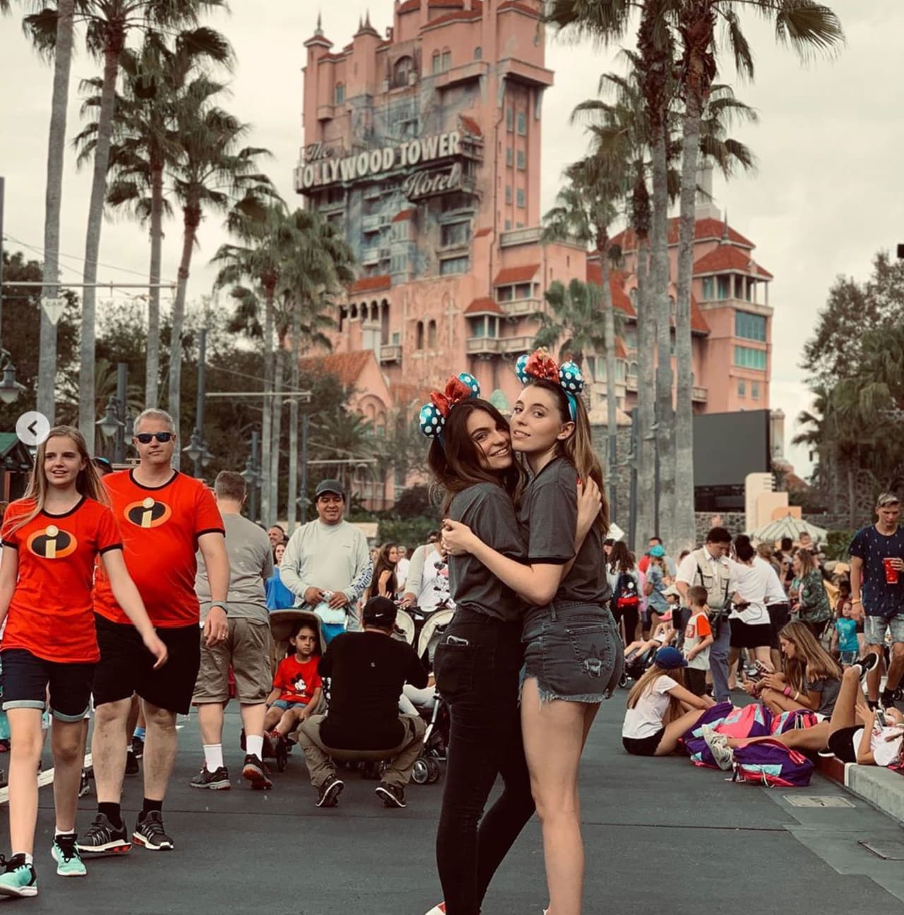 Sofía Castro y su hermana disfrutan de los parques de Disney