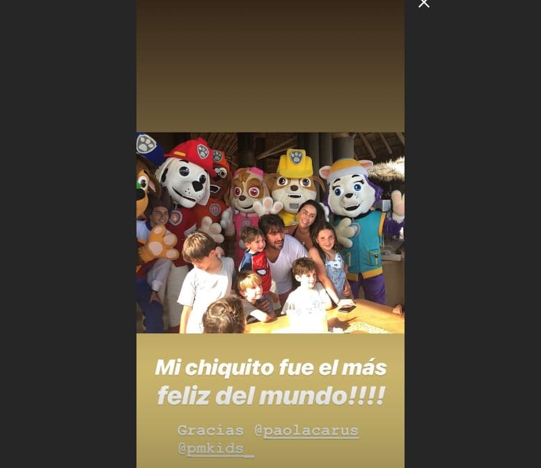 Le cantaron las tradicionales ‘Mañanitas’ y posaron para la cámara