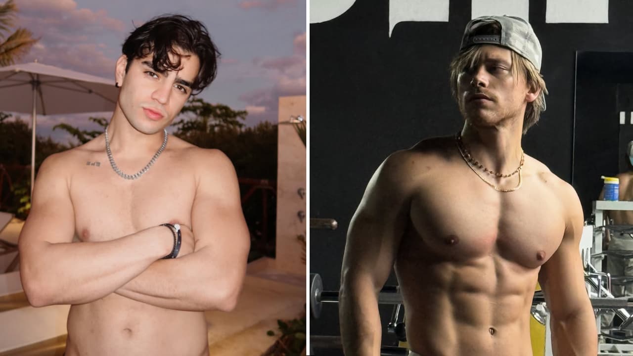 Aldo De Nigris y Aarón Mercury.