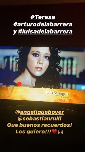 En la exitosa telenovela, Fernanda Castillo interpretó a 'Luisa' hermana del personaje que dio vida Sebastián Rulli, 'Arturo De la Barrera'.
