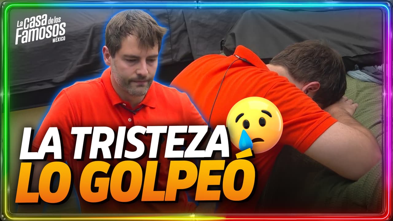 Memo sufre un fuerte golpe de tristeza dentro de la casa
