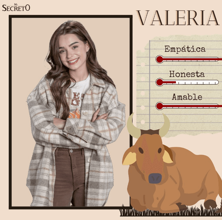 Maca García da vida a 'Valeria', quien desde chiquita ha sentido que no pertenece a ningún lugar, aunque pronto todo vaya a tener sentido.
