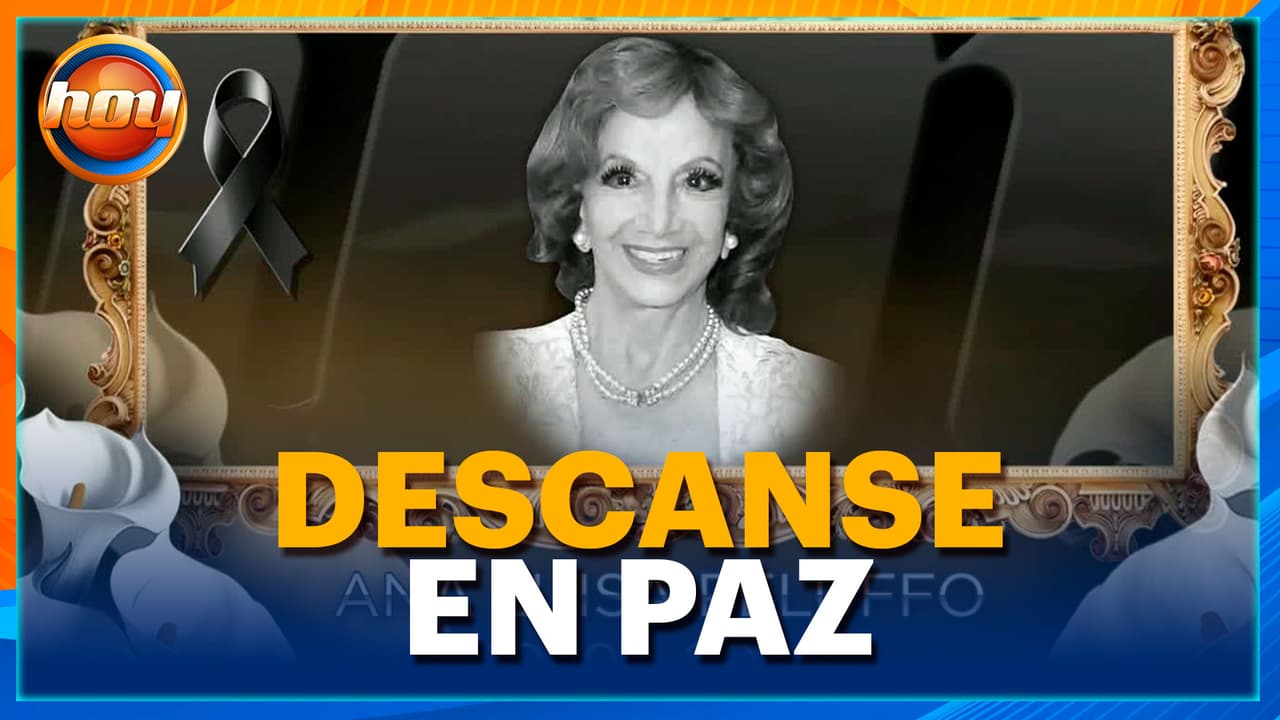 Fallece la actriz Ana Luisa Peluffo a los 96 años de edad (Q.E.P.D.)