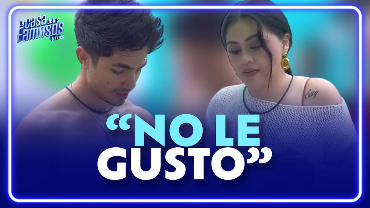 Gomita acepta que SÍ LE GUSTA y le atrae Agustín, pero él no la pela